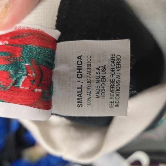 Vtg 80s Nutcracker Christmas tree birds black sweatshirt built in collar - Picture 2 of 11